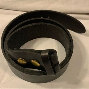 Handmade leather belt